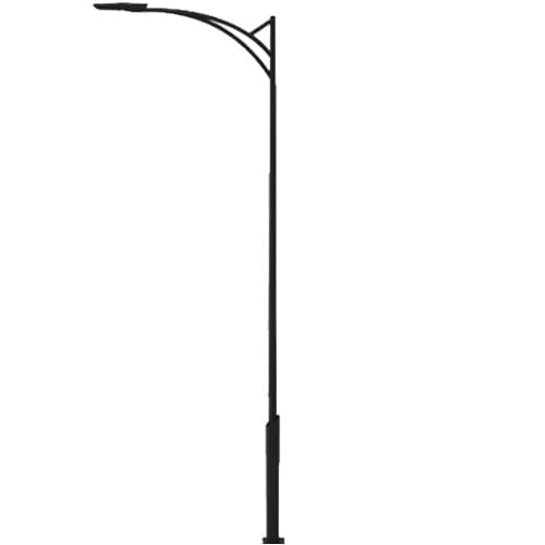 variacion brazo sencillo poste modelo norte