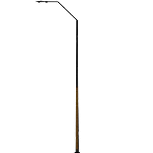 variacion brazo sencillo poste modelo polanco