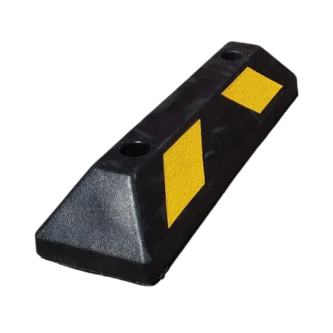 Tope de caucho para estacionamiento